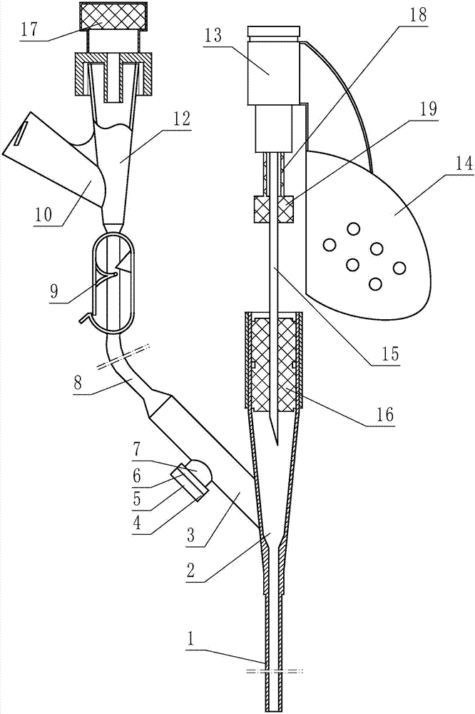 Multifunctional indwelling needle