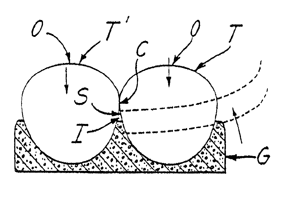 Interproximal tooth coating applicator