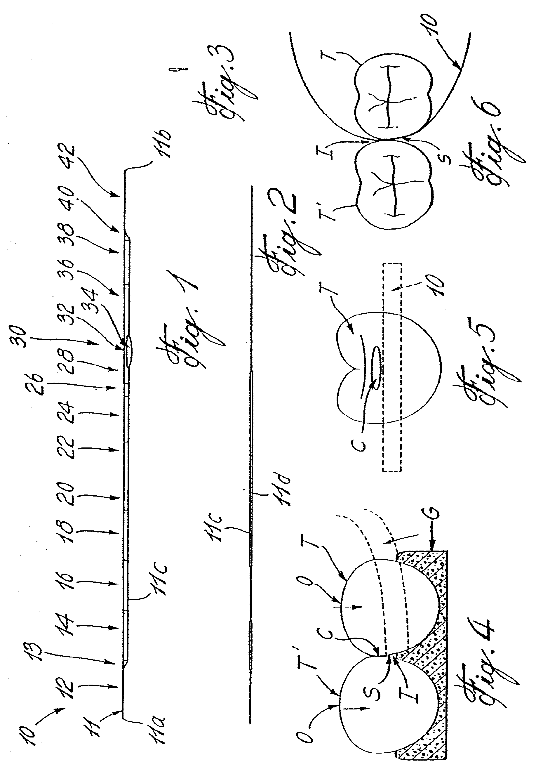 Interproximal tooth coating applicator