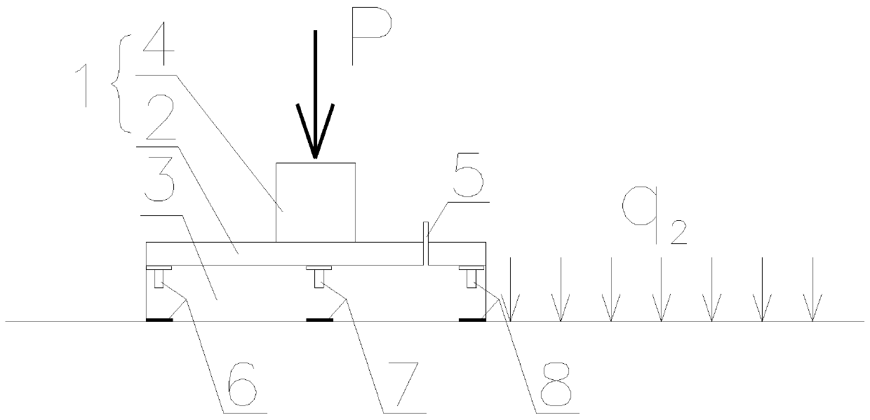 Testing method of soil shear strength parameters based on temporary plastic load formula