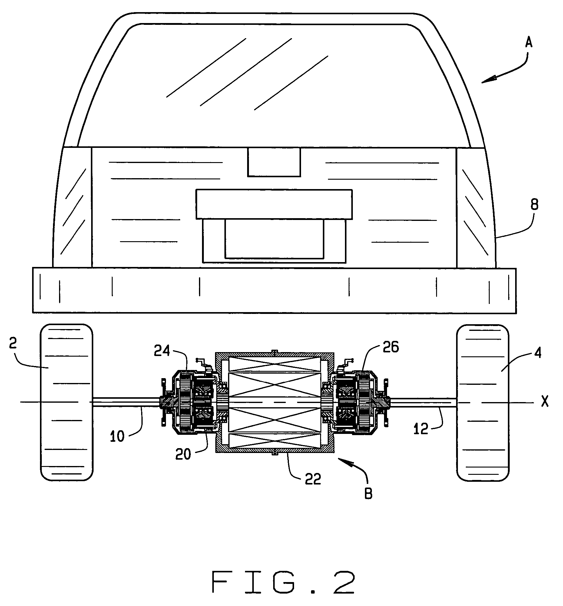 Electric drive axle