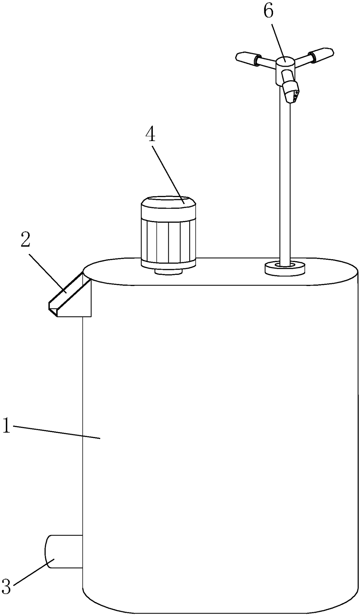 Lifting type sprinkling irrigation equipment with adjustable spraying force for planting fruit saplings