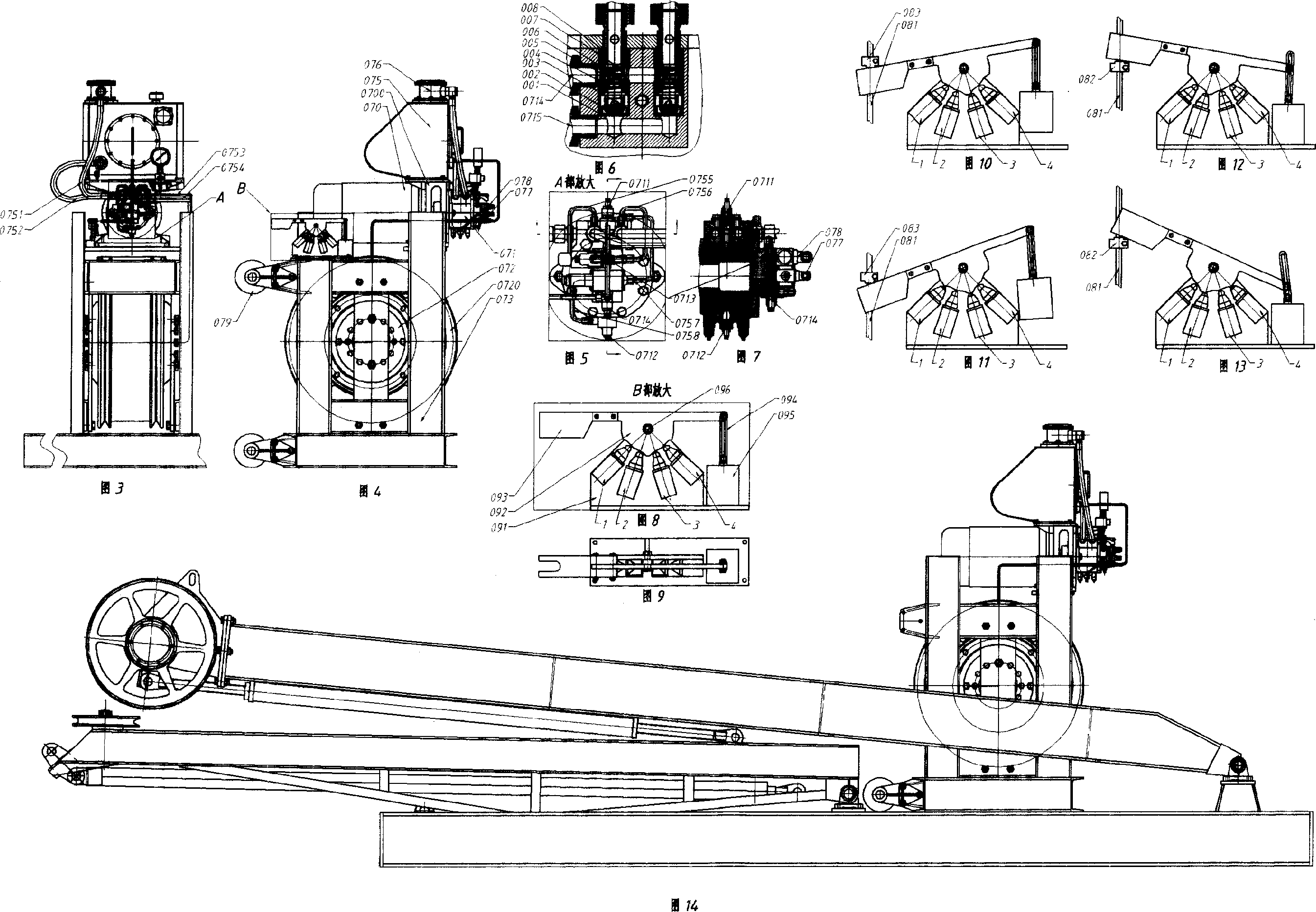 Reciprocating petroleum beam-pumping unit with hydraulic transmission