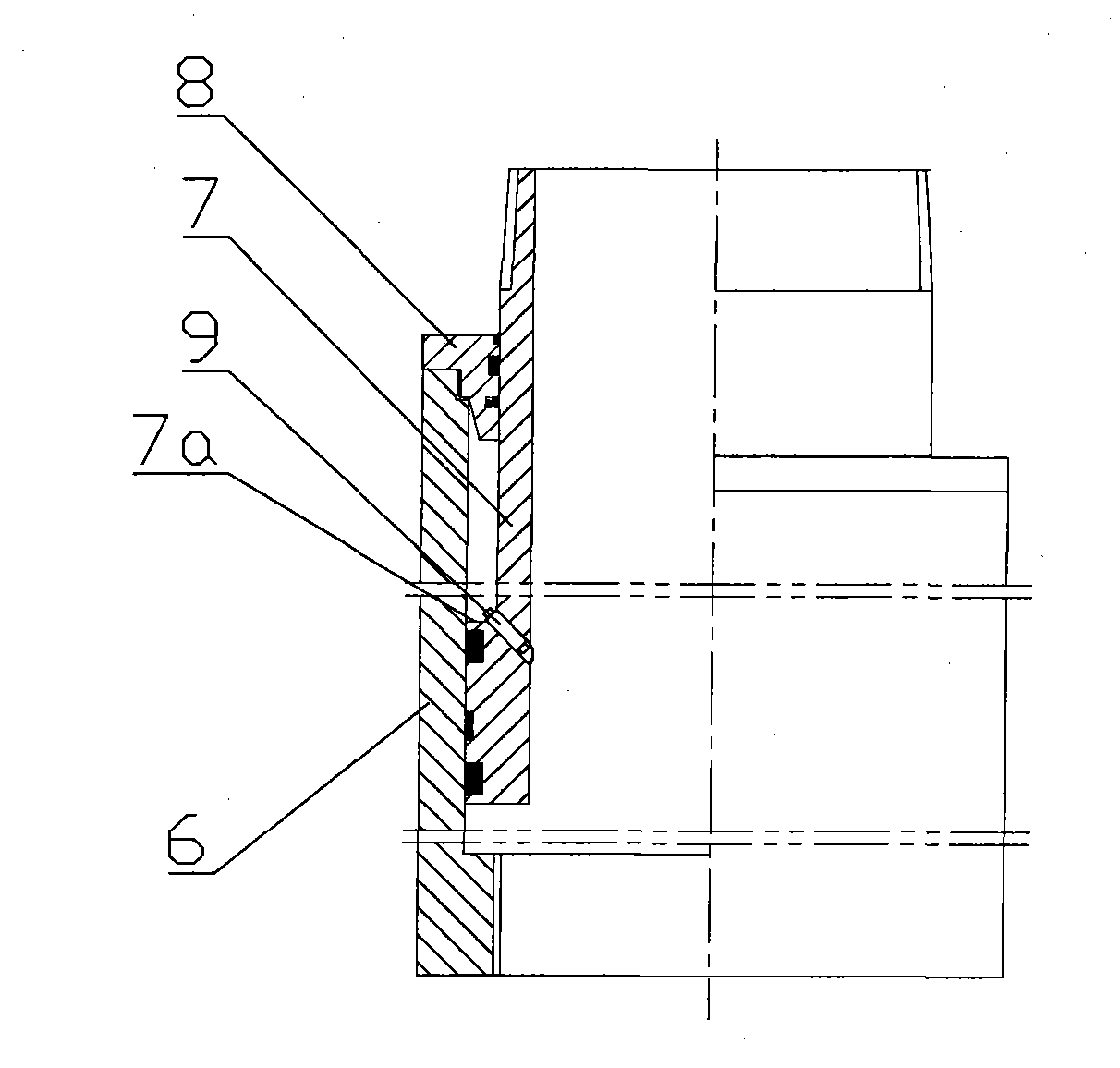 Ground well casing capable of preventing mining damage