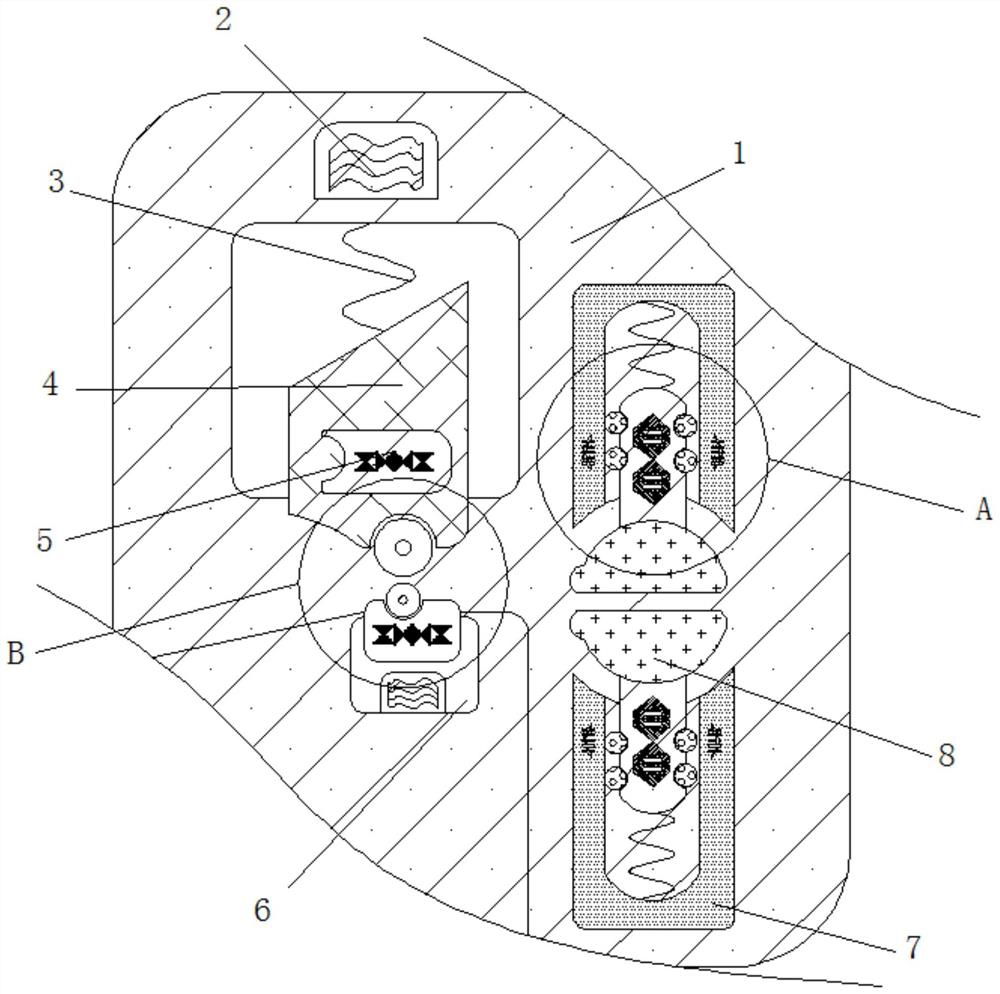 Finished paper winding self-detecting edge pressing device