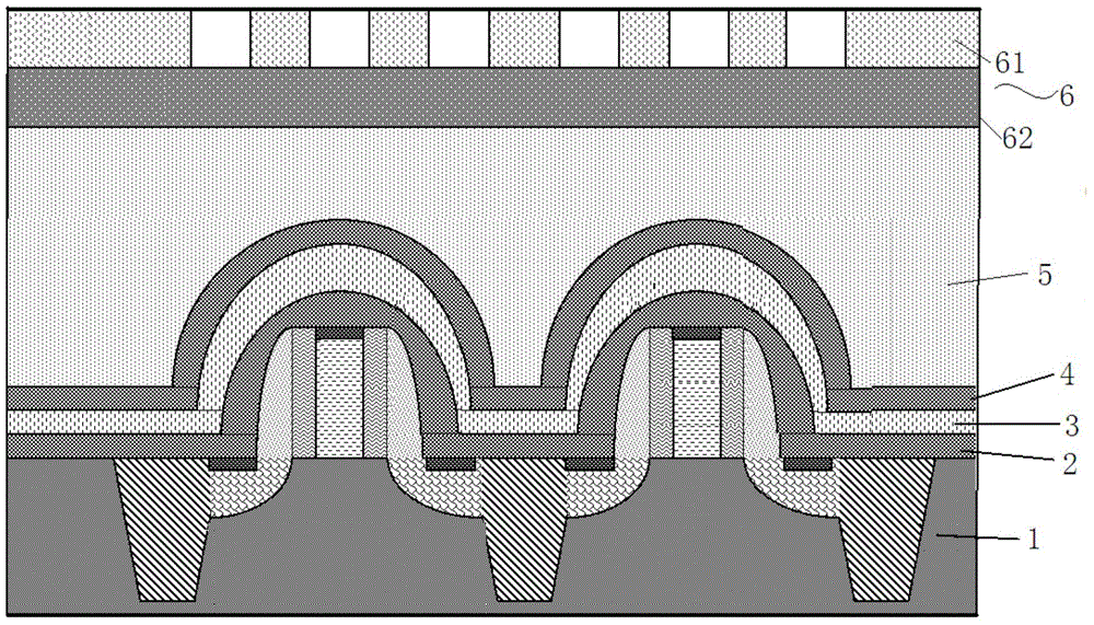 Semiconductor contact hole etching method