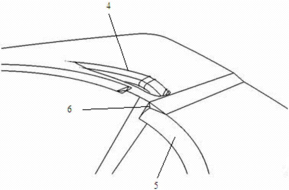 Light shading plate for low-beam module of automobile headlamp and automobile headlamp