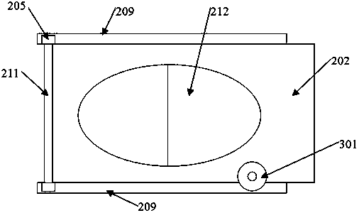 Infectious ward isolation bed device