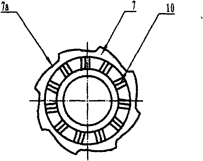 Overrunning gear-shifting device