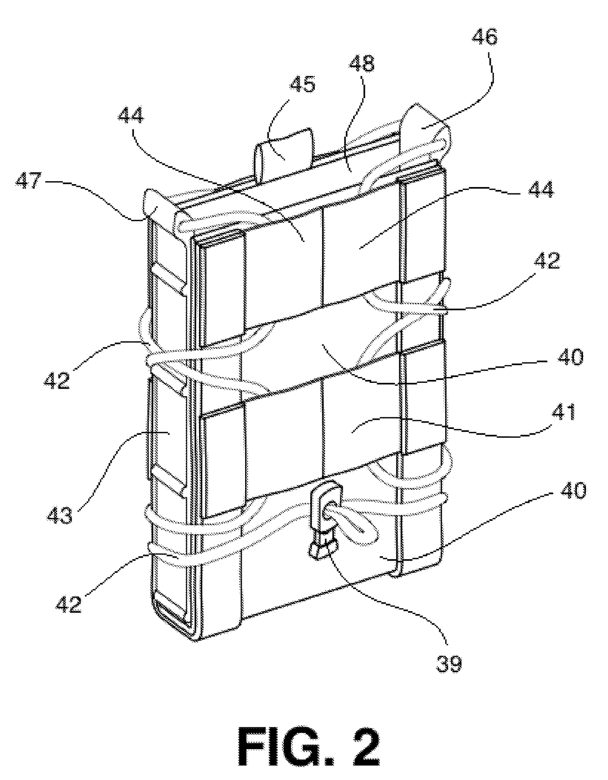 Magazine retention device