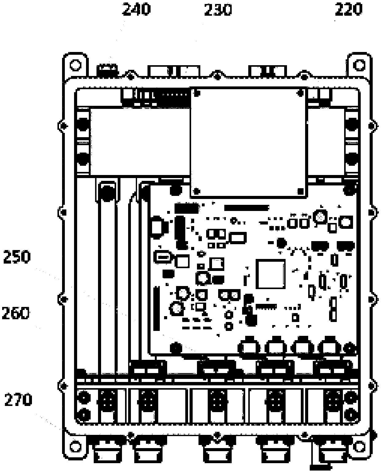 Motor controller and package method thereof