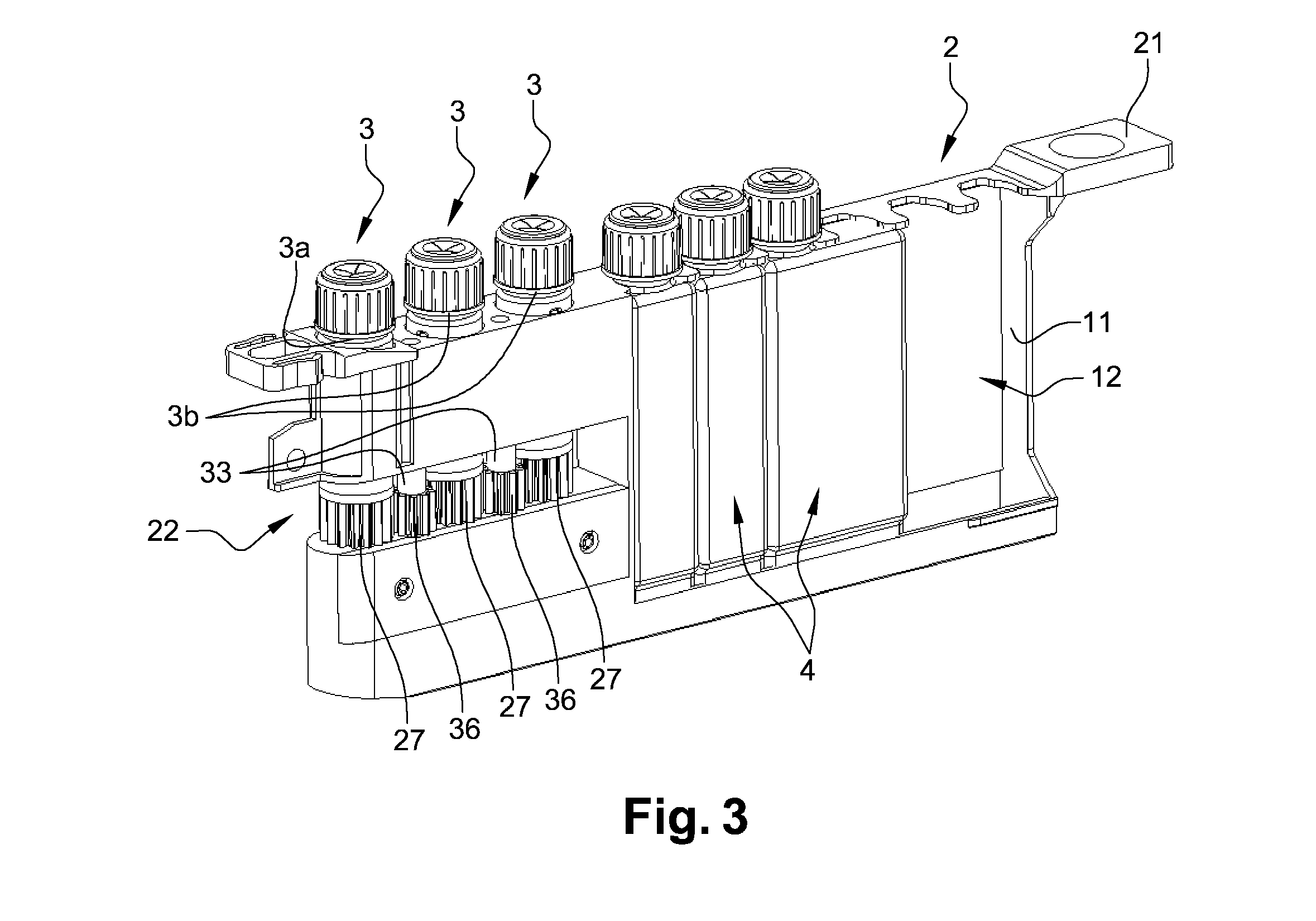 Analysis unit for analysis device