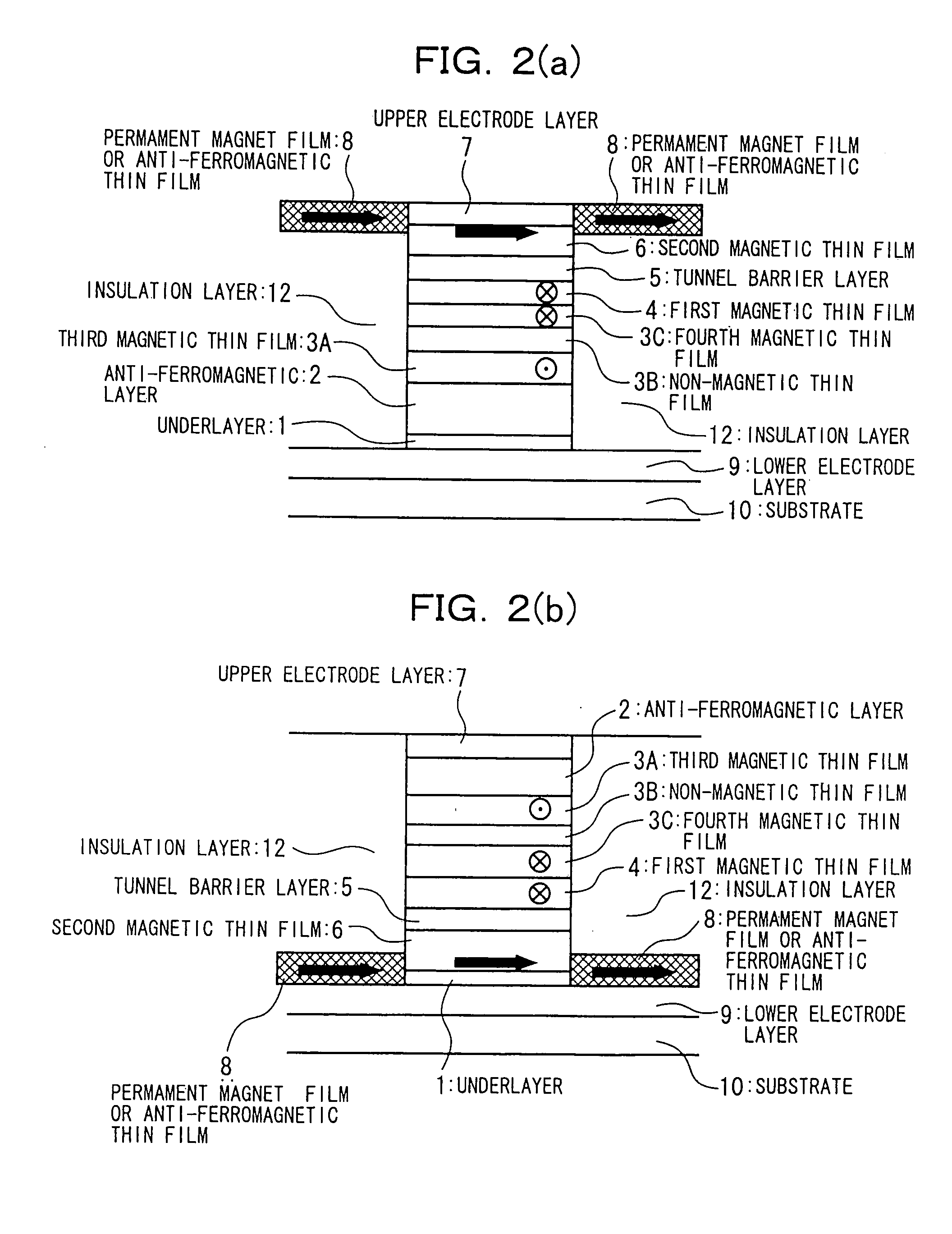 Spin tunnel magnetoresistive effect film and element, magnetoresistive sensor using same, magnetic apparatus, and method for manufacturing same