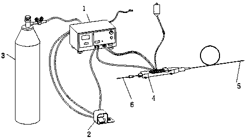 Rotational atherectomy interventional treatment instrument for treating coronary artery calcification lesion