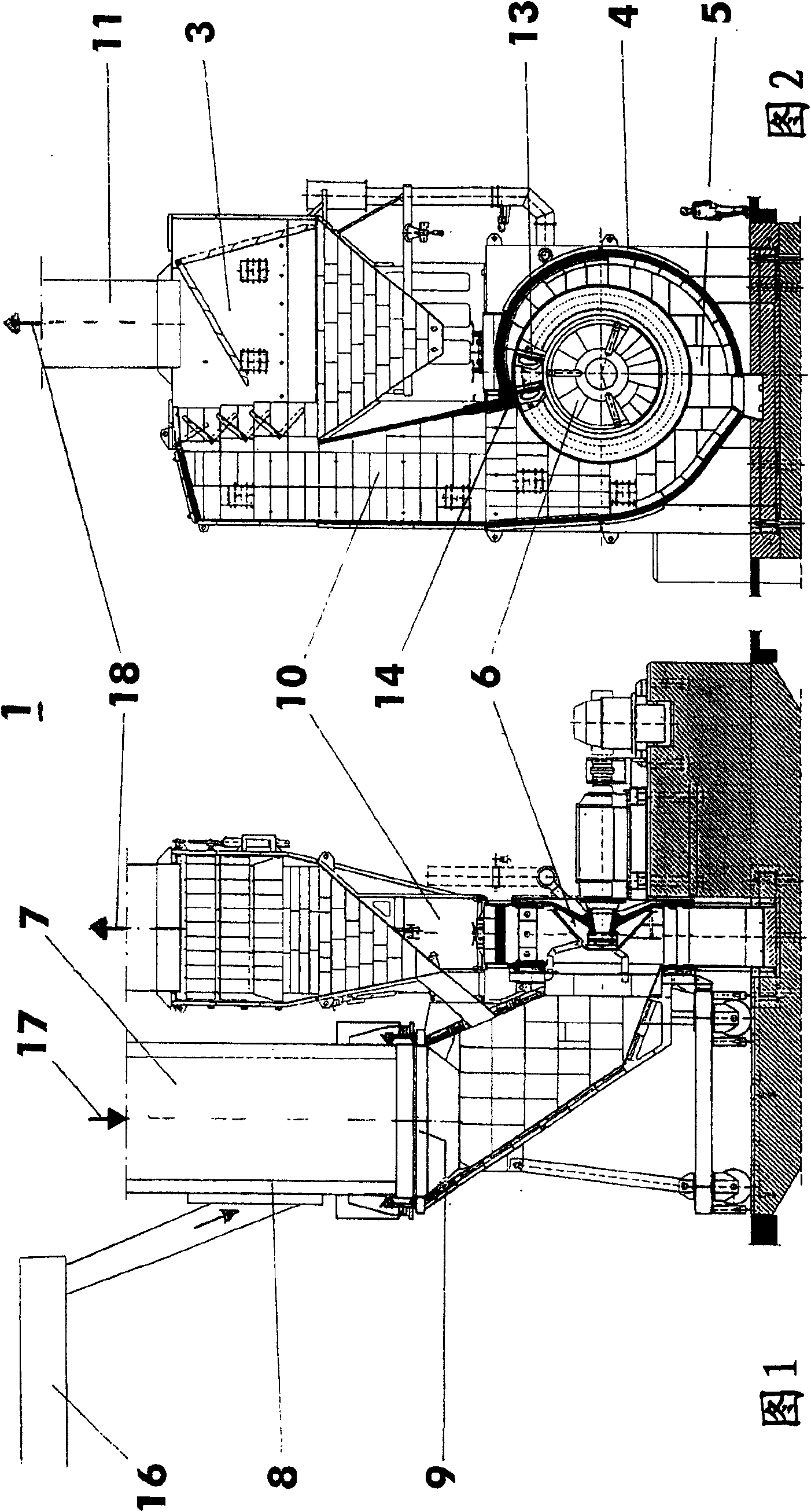 Method and assembly for regulating the grind drying procedure of a coal dust ventilator mill