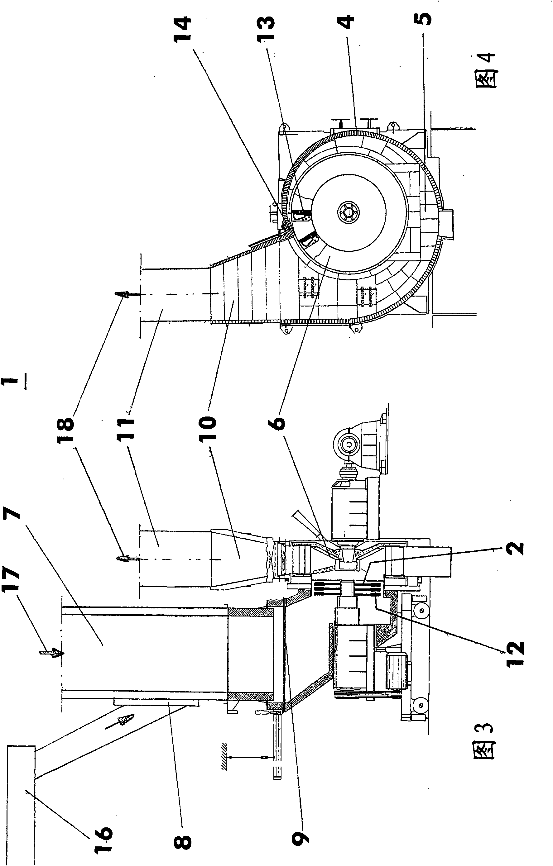 Method and assembly for regulating the grind drying procedure of a coal dust ventilator mill