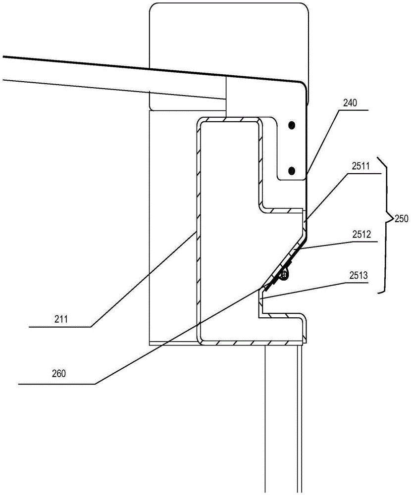 Tarpaulin open-top container