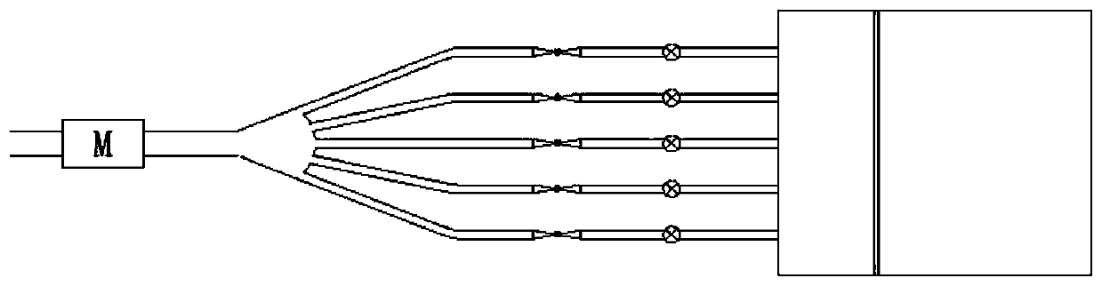 Water-sand interface pollutant transport experiment device and implementation method thereof