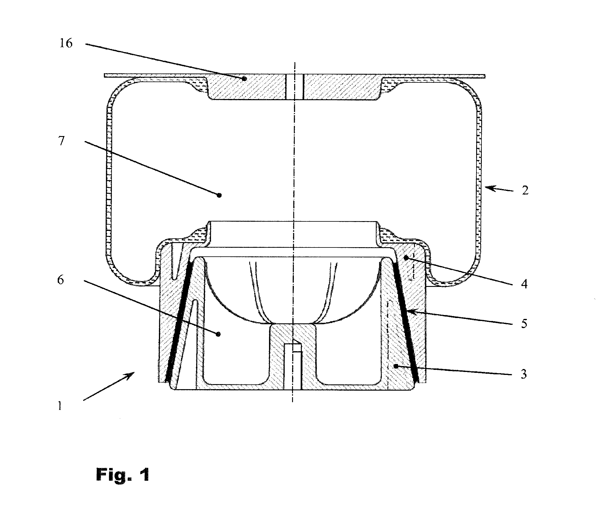 Roll-off piston for an air spring rolling-lobe flexible member