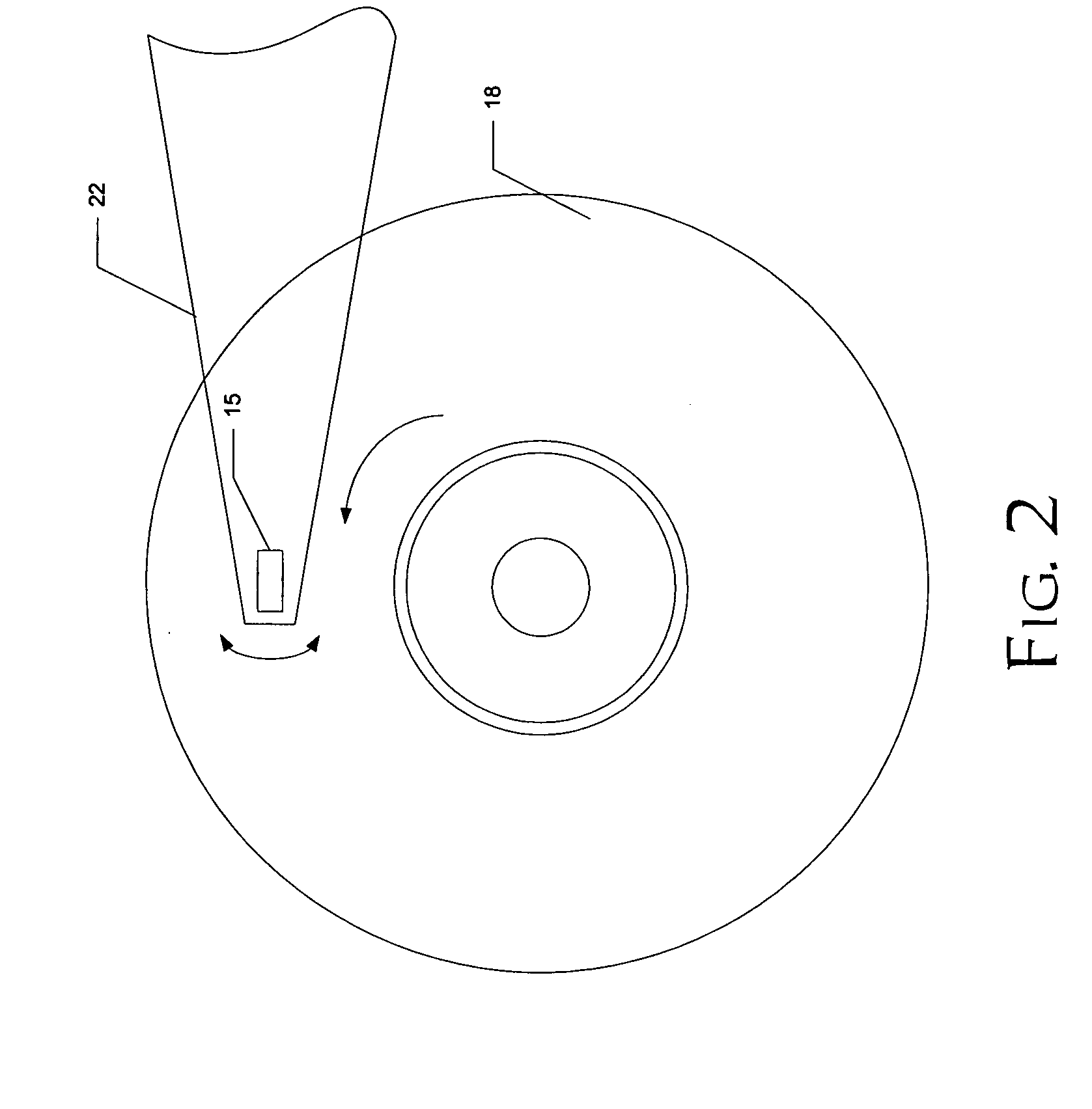 Fly height control for a read/write head in a hard disk drive