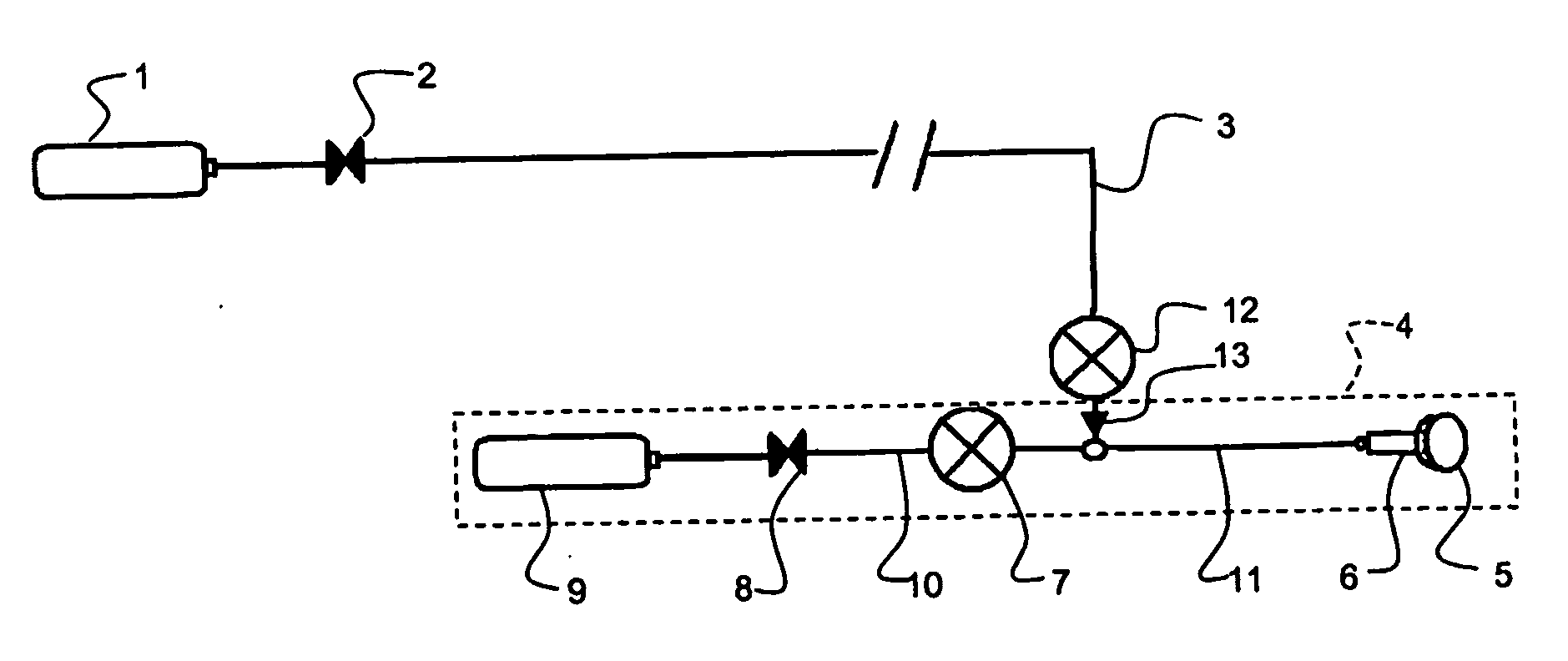 System and method for supplying breathing gas to a diver