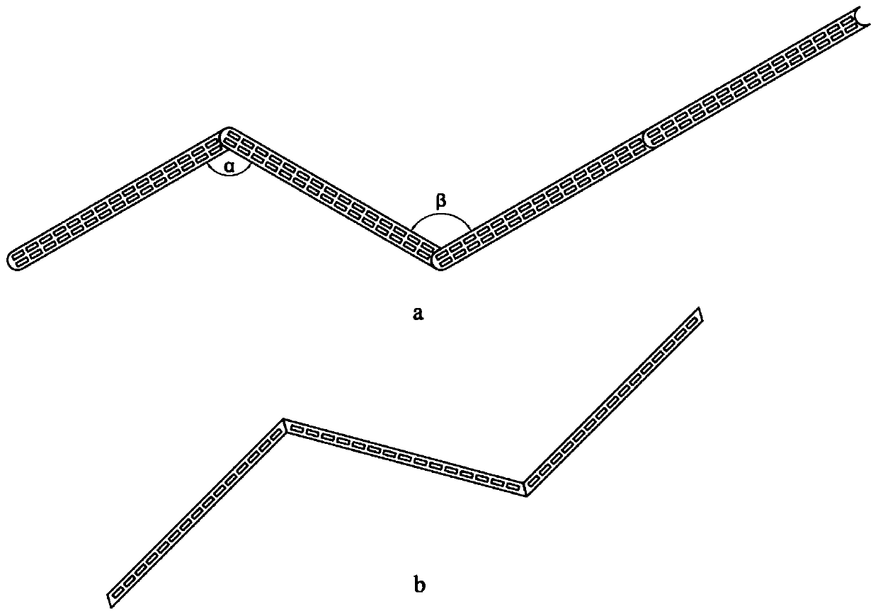 A combined flat honeycomb ceramic membrane and its preparation method