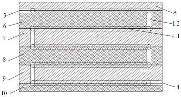 3D precision shaping method of conformal cooling structure of injection mold