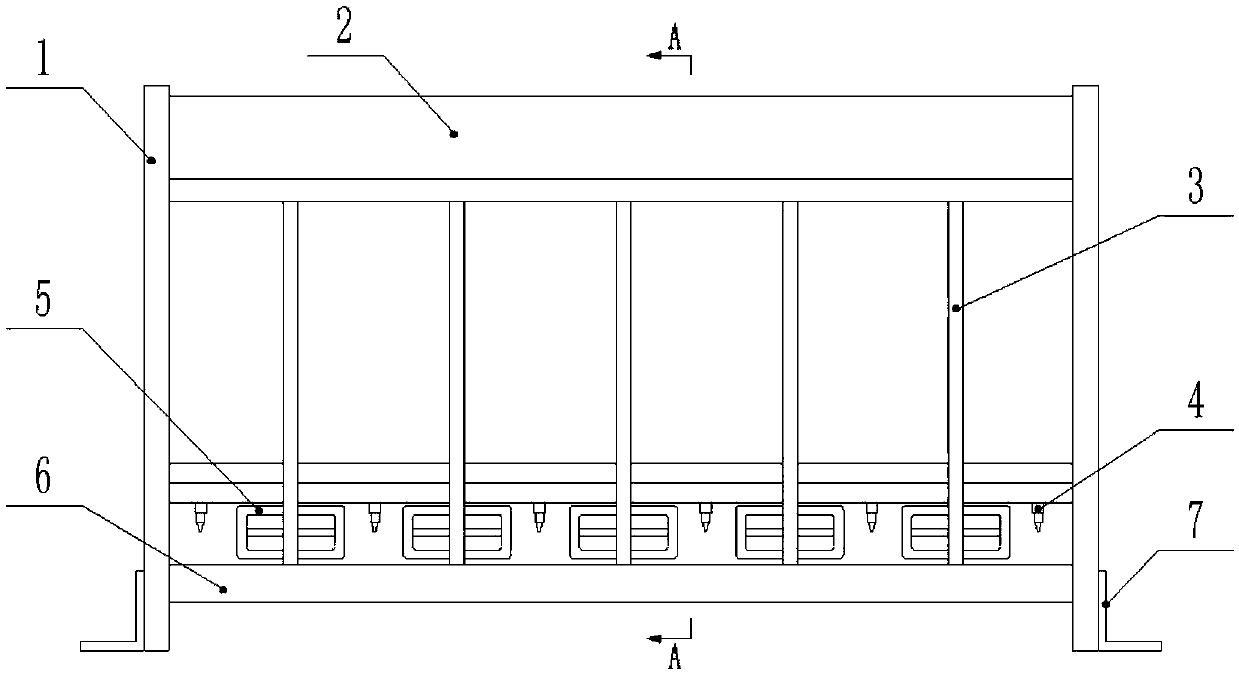 Double-faced automatic feeding device