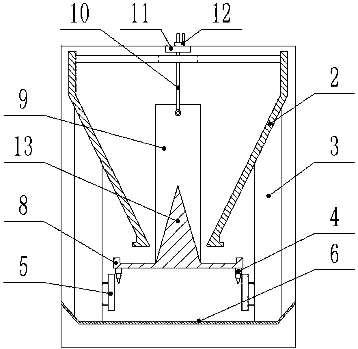 Double-faced automatic feeding device