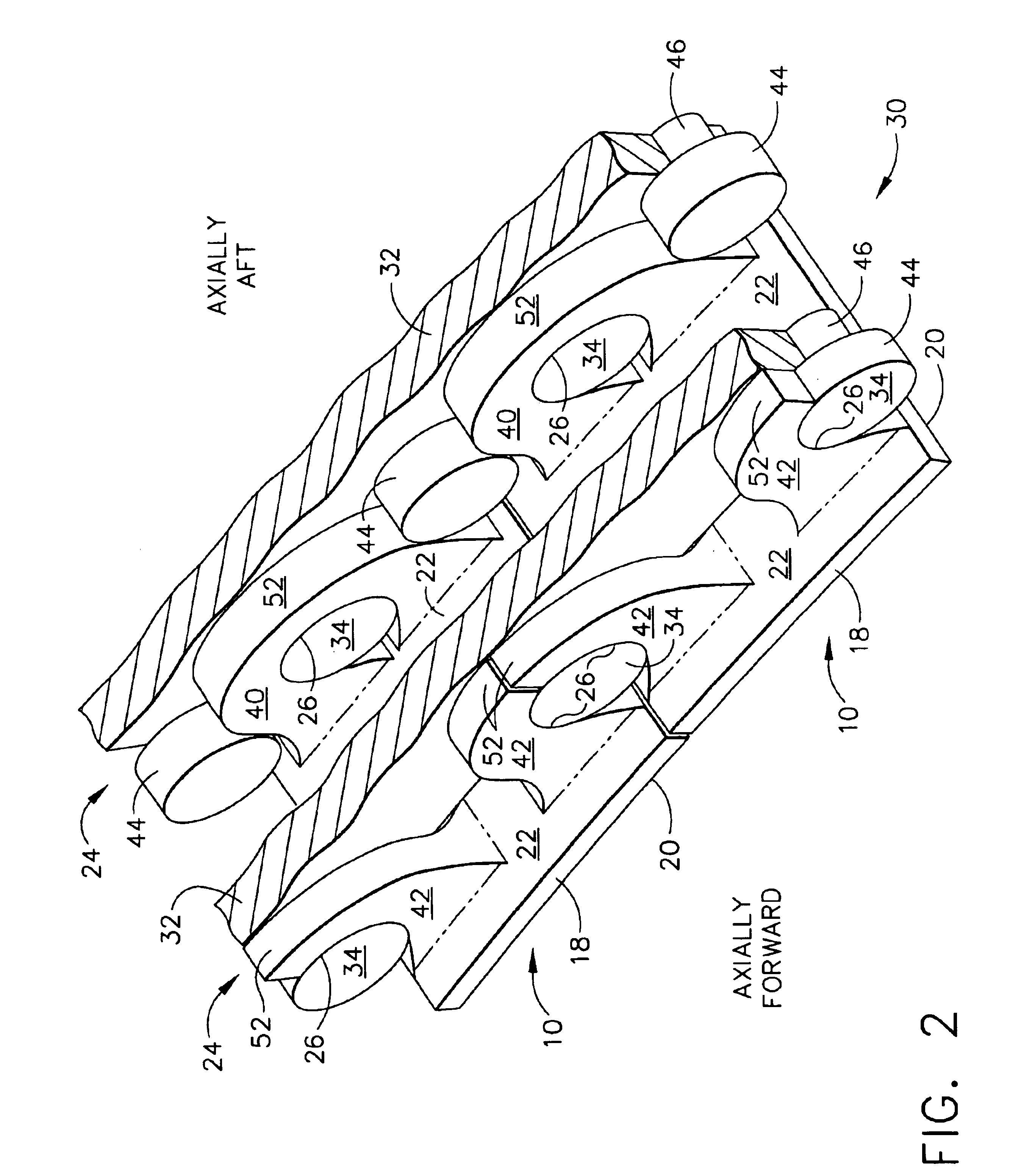 Turbine engine shroud assembly including axially floating shroud segment