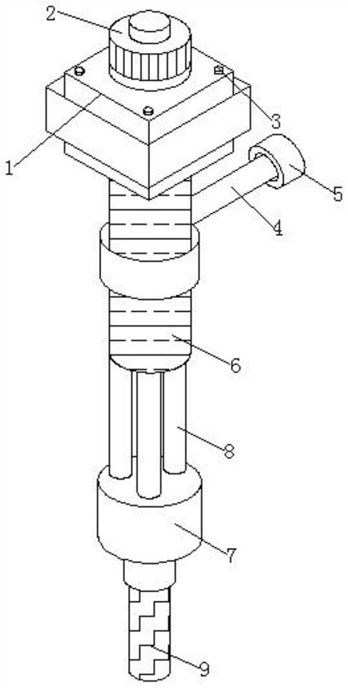 Multi-channel intracranial hematoma puncture needle