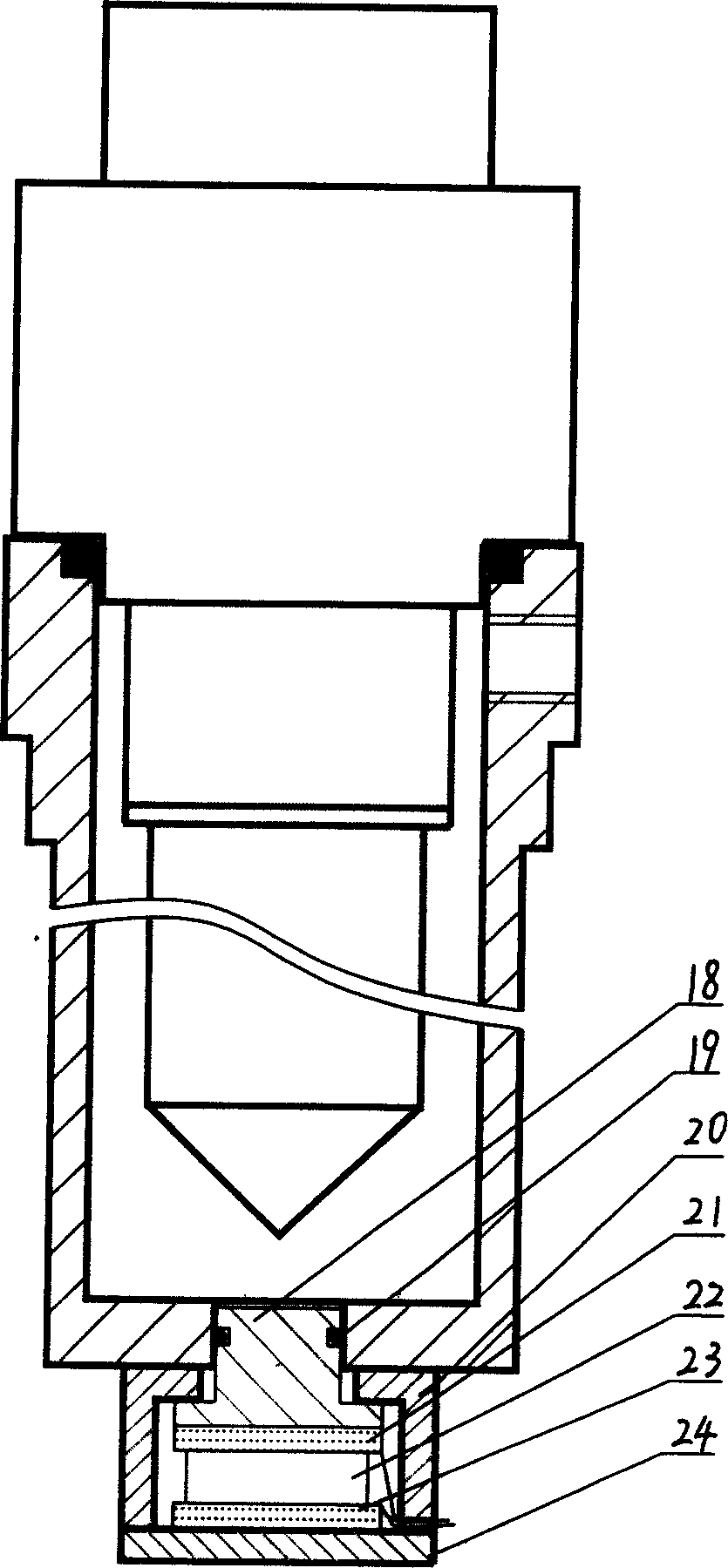 Oil-jetting pump oil-quantity automatic measuring testing table