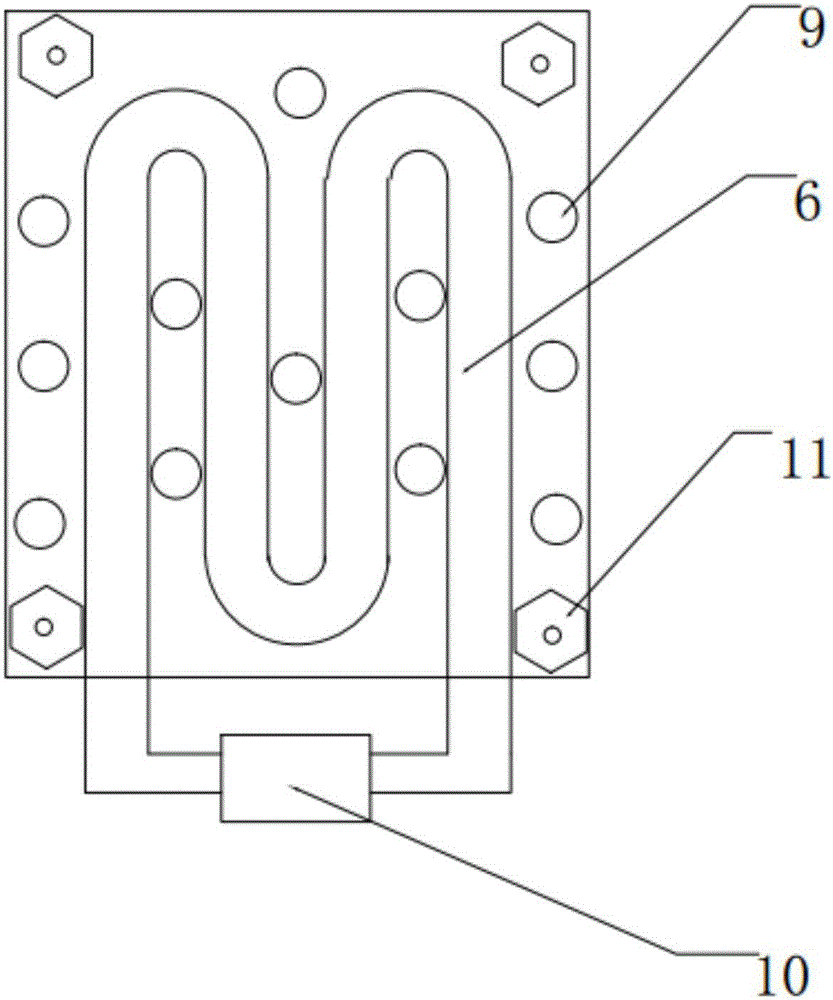 Heat radiation device with air purifying function