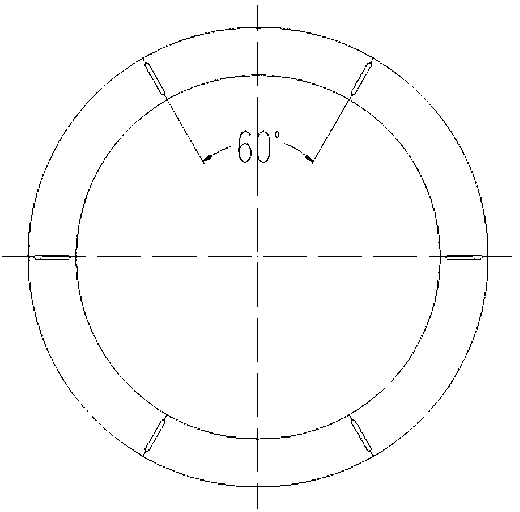 Stator or rotor punching mould of power generator