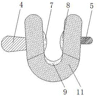 Bundled tube sealing ring