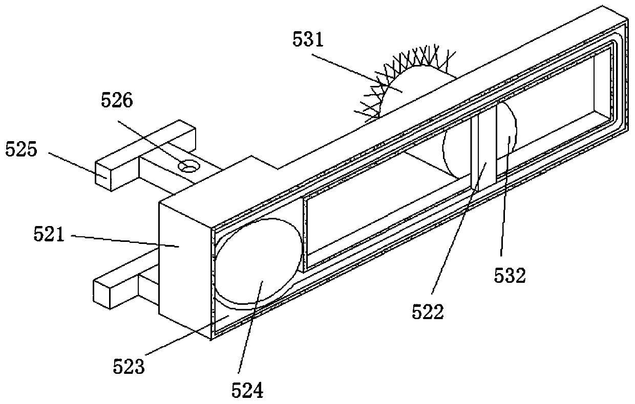 Robot for scrubbing glass and wall surface on building facade