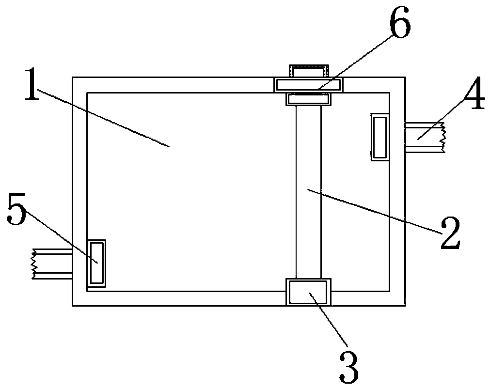 Wastewater treatment device for processing bamboo products