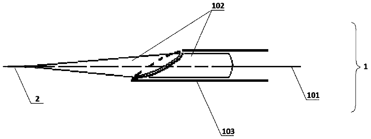 Submicron/nano carbon fiber electrodes with high spatial resolution