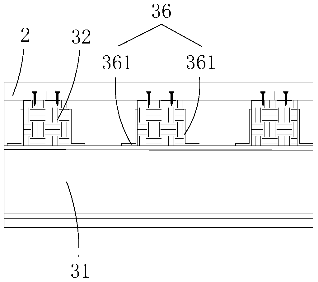 Disc buckling support system and construction system used for open-cut tunnel