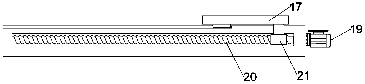 Double-side polishing device for steel plate rust removal