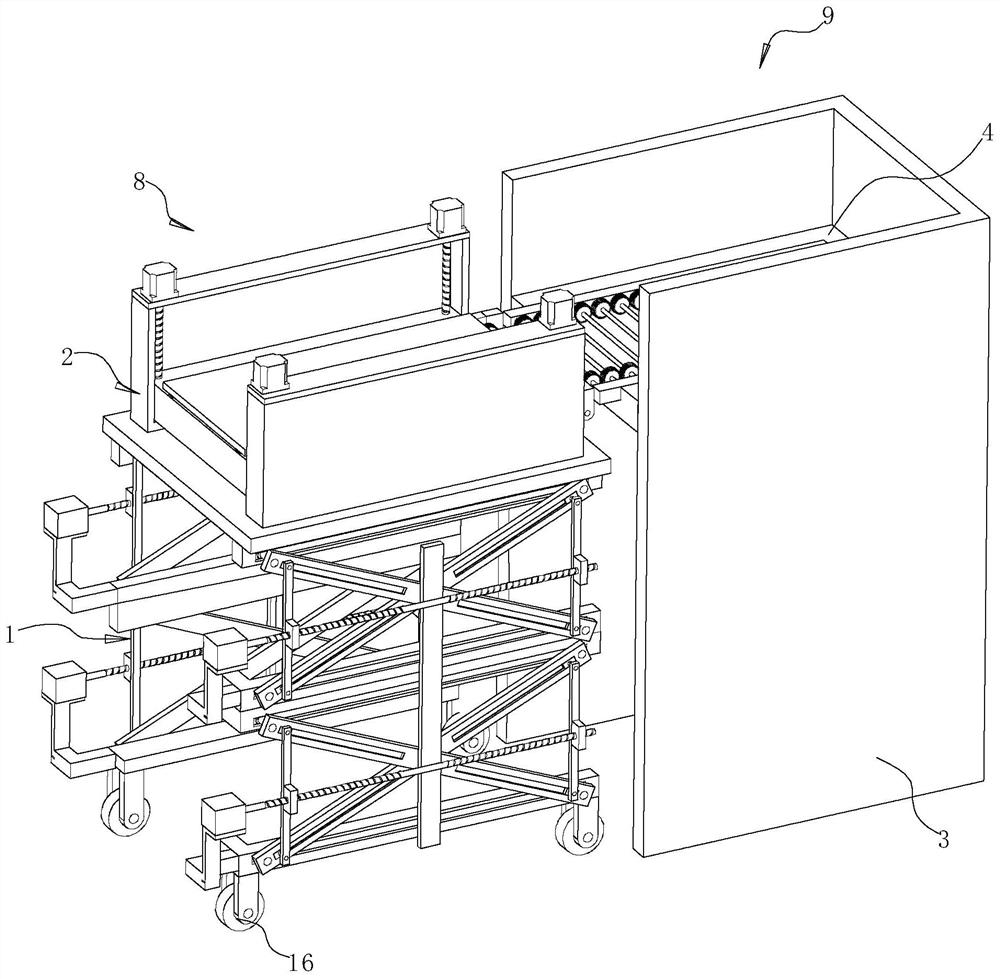 Lifting platform, intelligent parking system and intelligent parking method