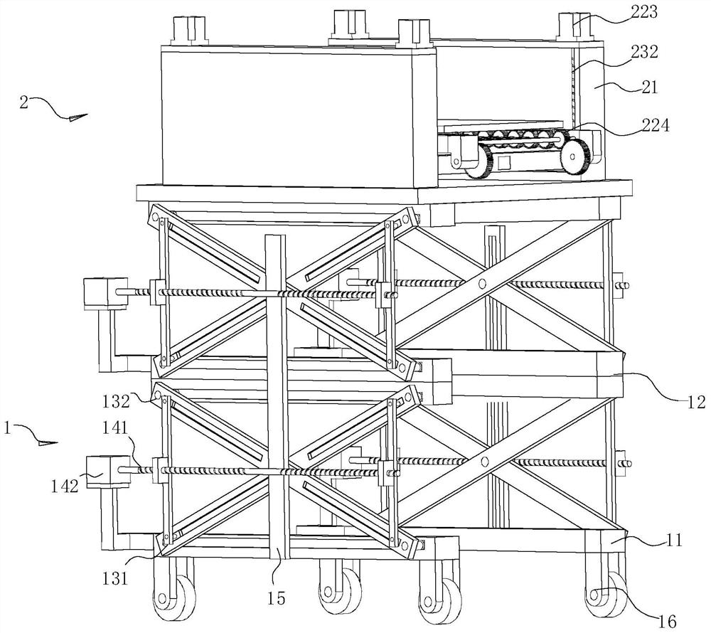 Lifting platform, intelligent parking system and intelligent parking method