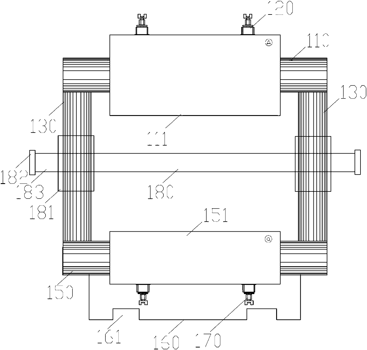 Easily-overhauled rotary transformer