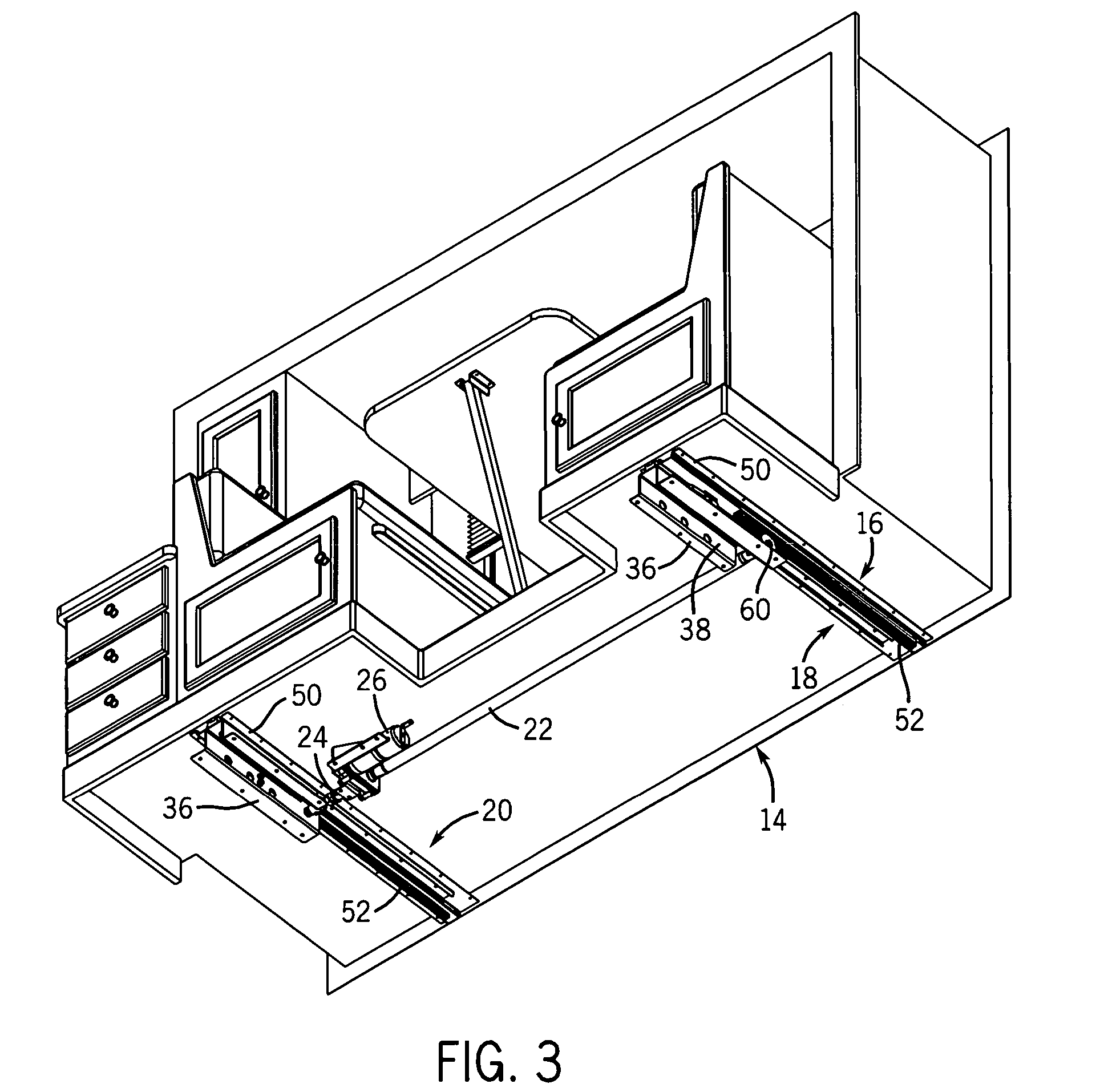 Camper slide-out system