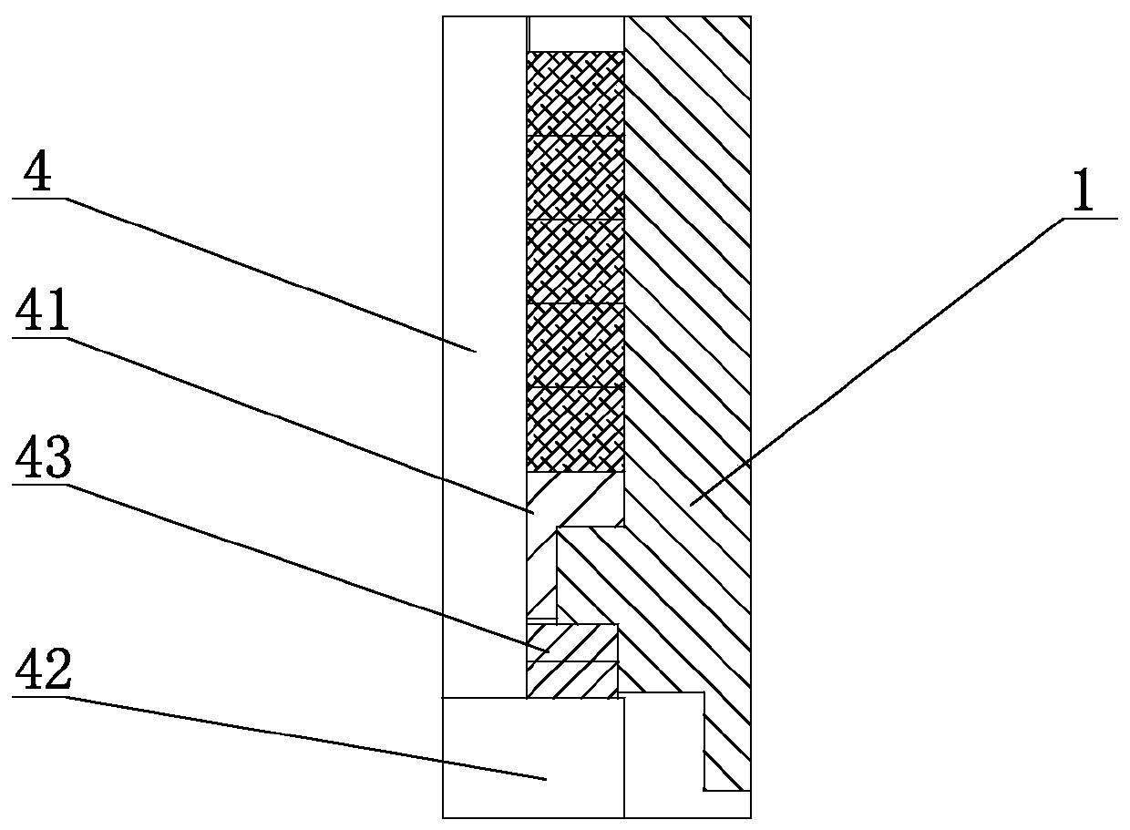 High-temperature hexagonal hole wear-resisting ball valve