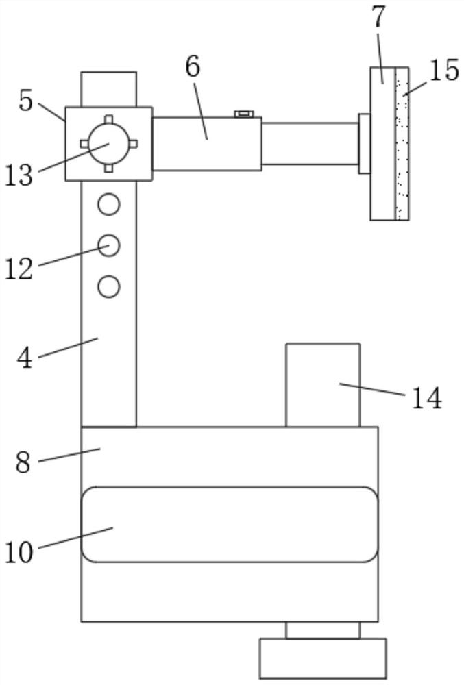 Fastening structure of bailey piece