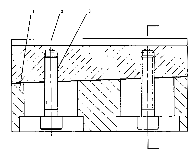 Sizing block with adjustable height for flat tongs