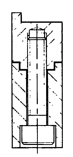 Sizing block with adjustable height for flat tongs