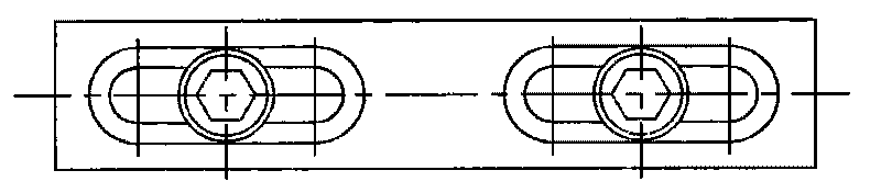 Sizing block with adjustable height for flat tongs