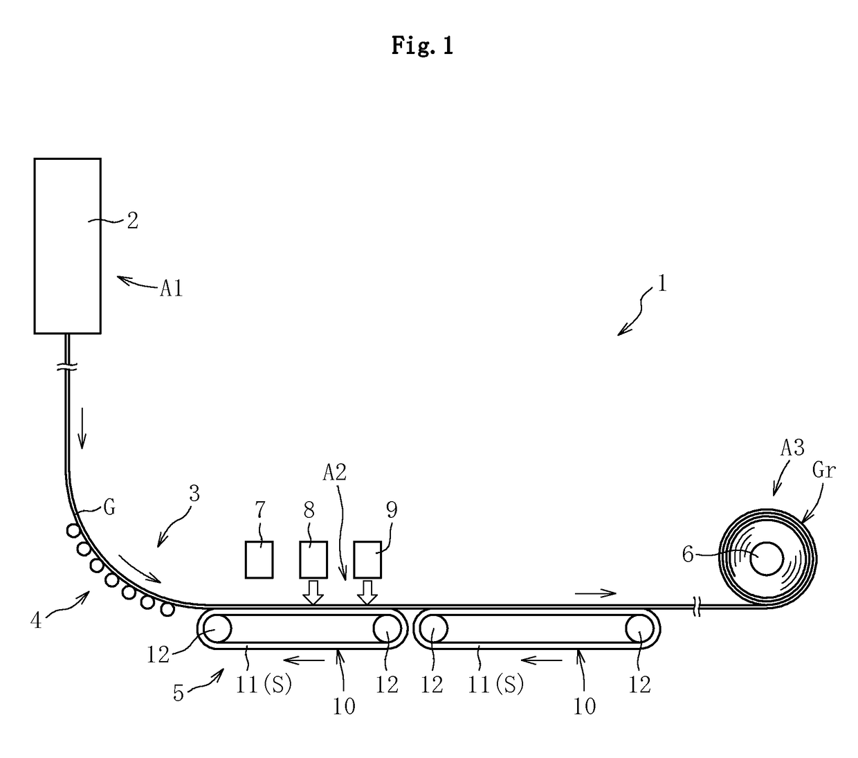 Manufacturing method for a glass roll and manufacturing apparatus for a glass roll